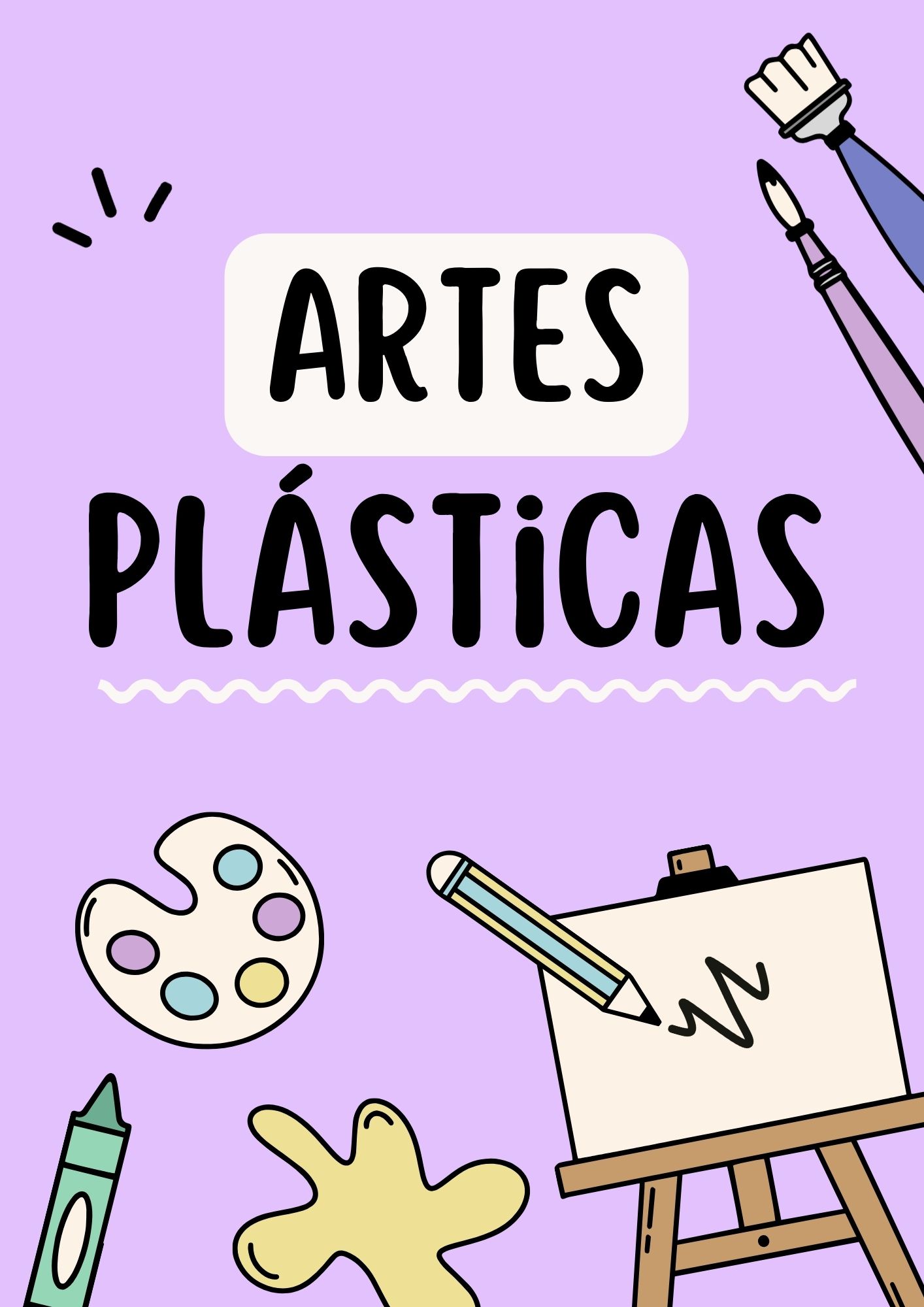 portadas de artes plasticas