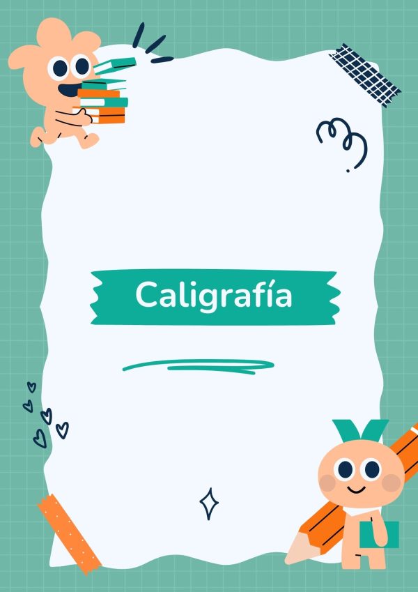 portadas de caligrafia