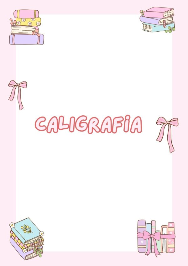 portadas de caligrafia