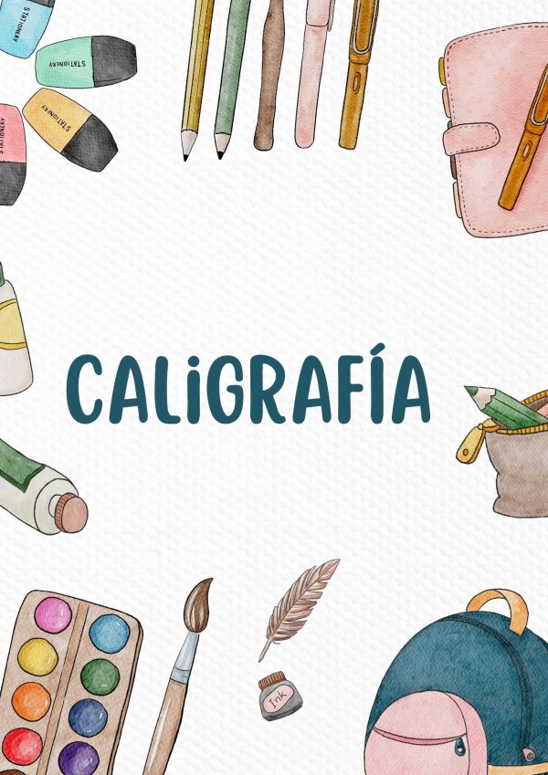 portadas de caligrafia