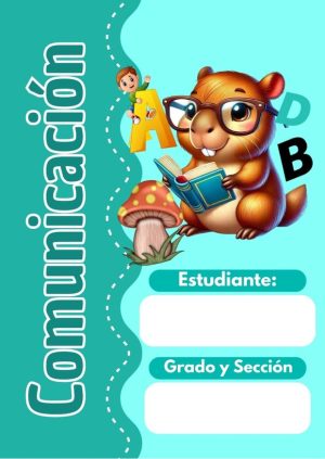Portada de Capibara para cuadernos escolares