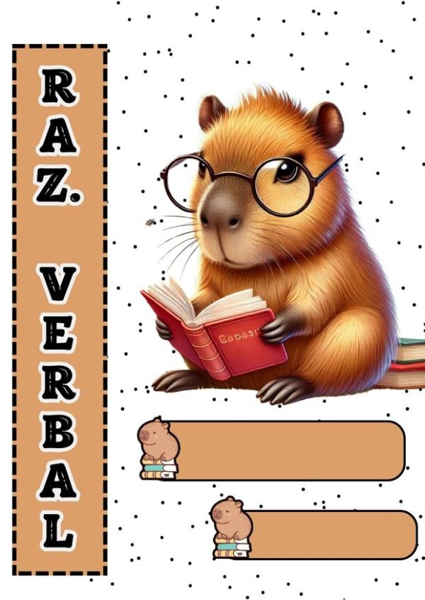 Portadas de Capibara para cuadernos