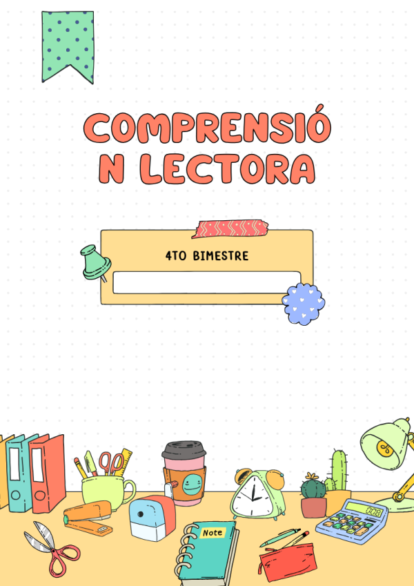 Portadas de Cuarto 4to Bimestre