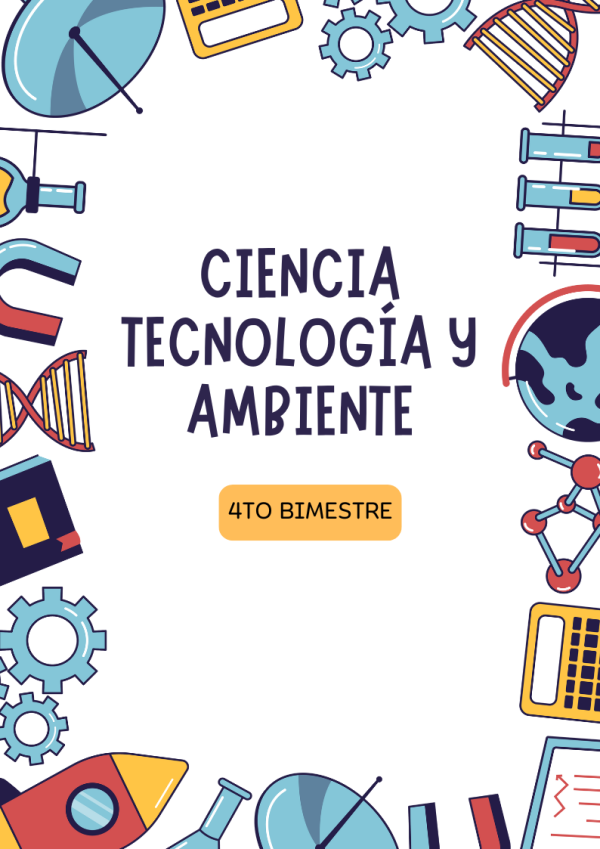 Portada de Cuarto 4to Bimestre