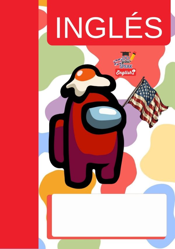 Portadas de Among Us para cuadernos de primaria