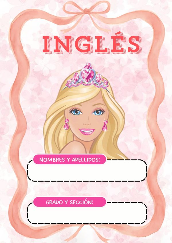 Portadas de Barbie para cuadernos