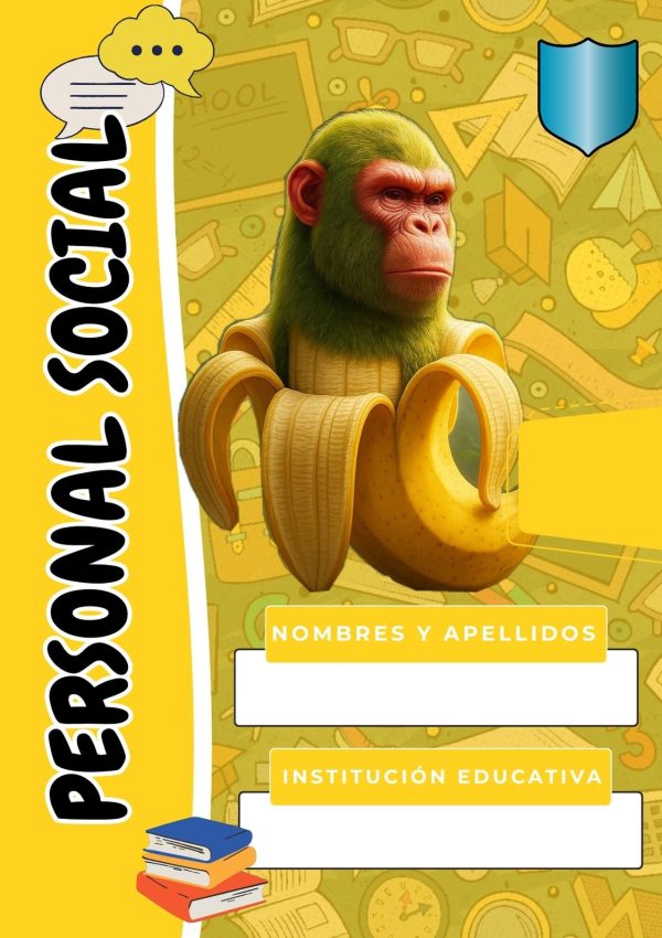 Portada de Brainrot para cuadernos de primaria