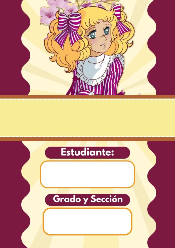 Portadas de Candy Candy para cuadernos