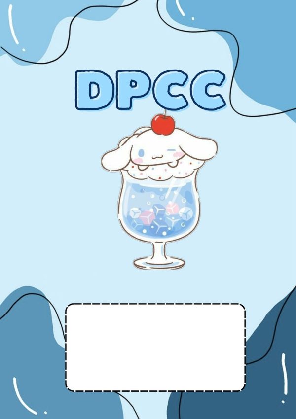 Portada decorativa de Cinnamoroll para cuaderno