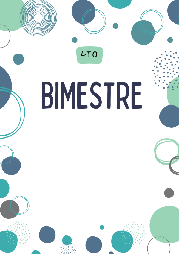 Portada de Cuarto 4to Bimestre