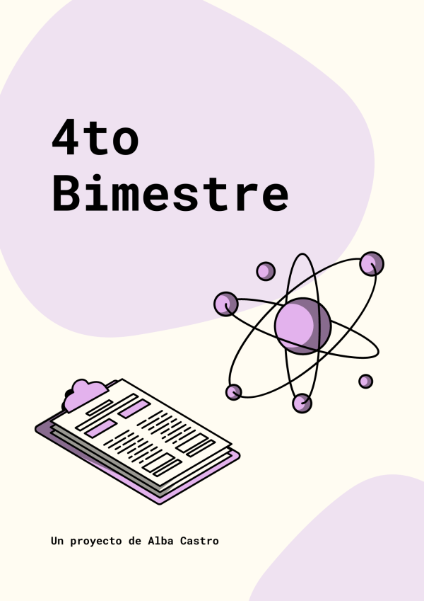Portada de Cuarto 4to Bimestre
