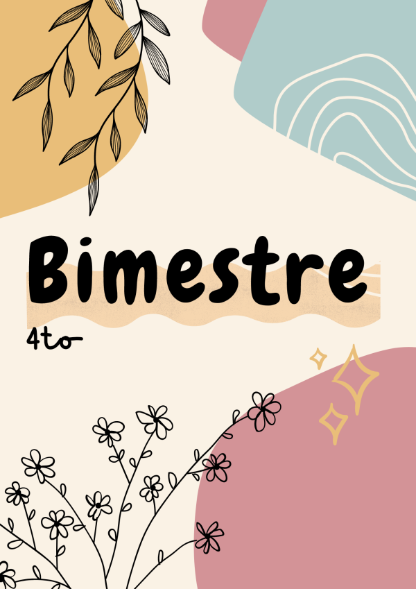Portada de Cuarto 4to Bimestre