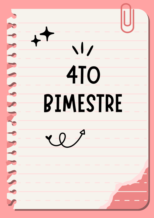 Portada de Cuarto 4to Bimestre