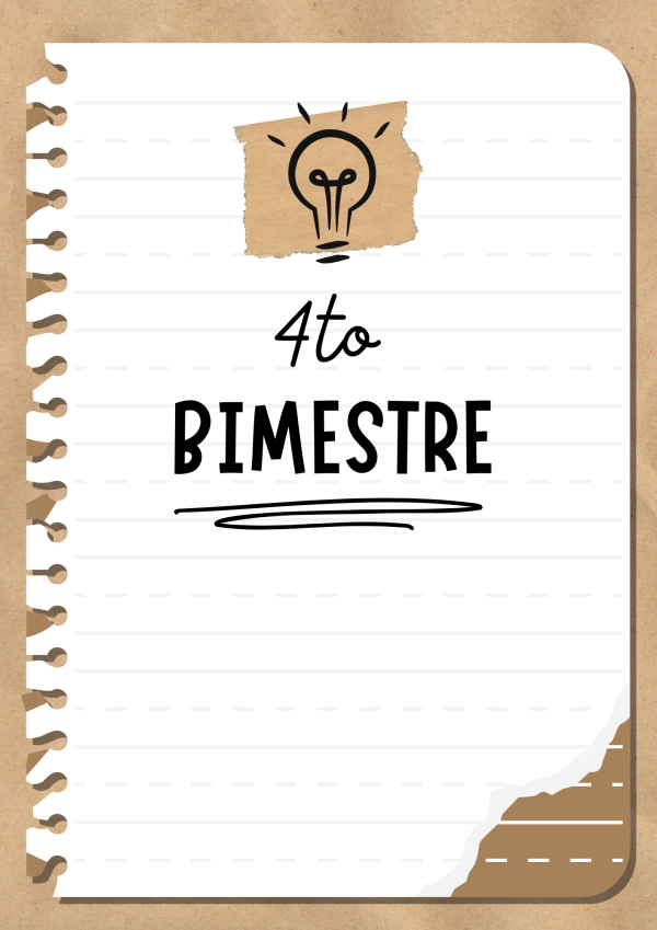 Portada de Cuarto 4to Bimestre