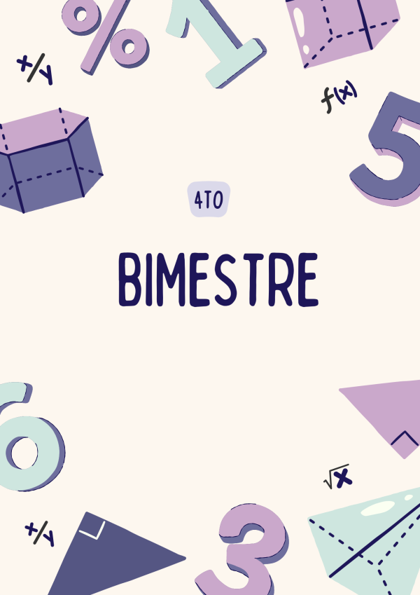 Portada de Cuarto 4to Bimestre
