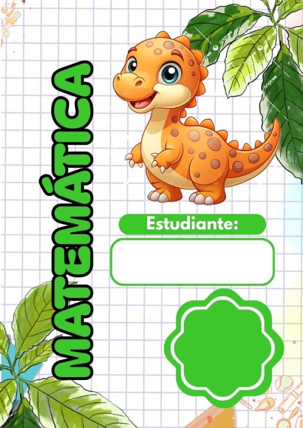 Portadas de Dinosaurios para cuadernos