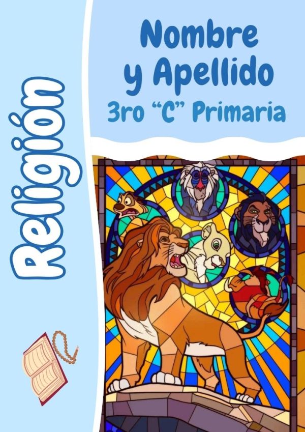 Portada de Disney para cuadernos escolares