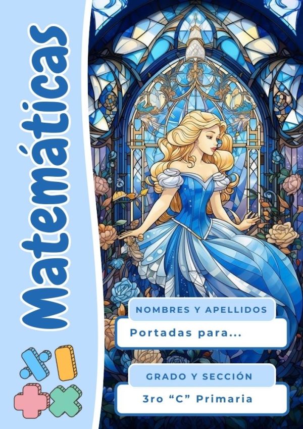 Portada de Disney para cuadernos de primaria