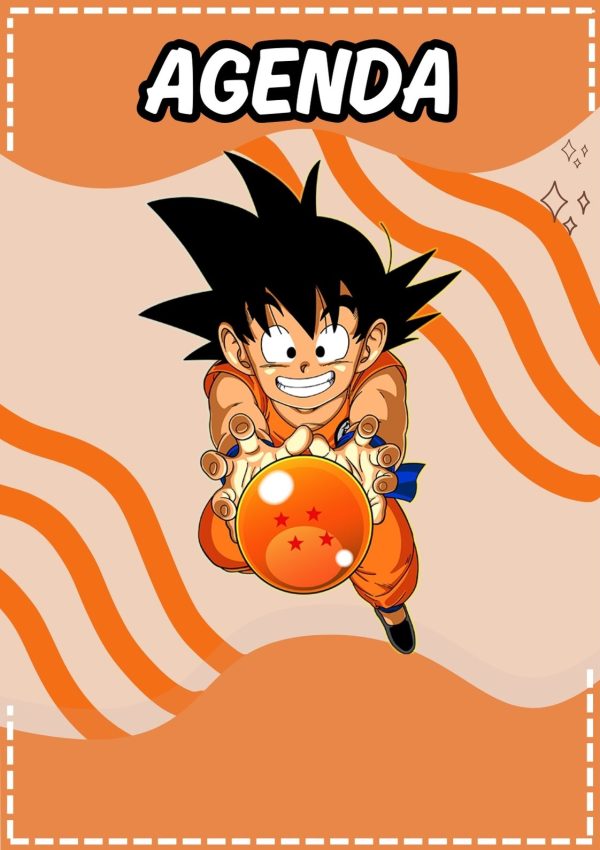 Portadas de Dragon Ball Z para imprimir en A4
