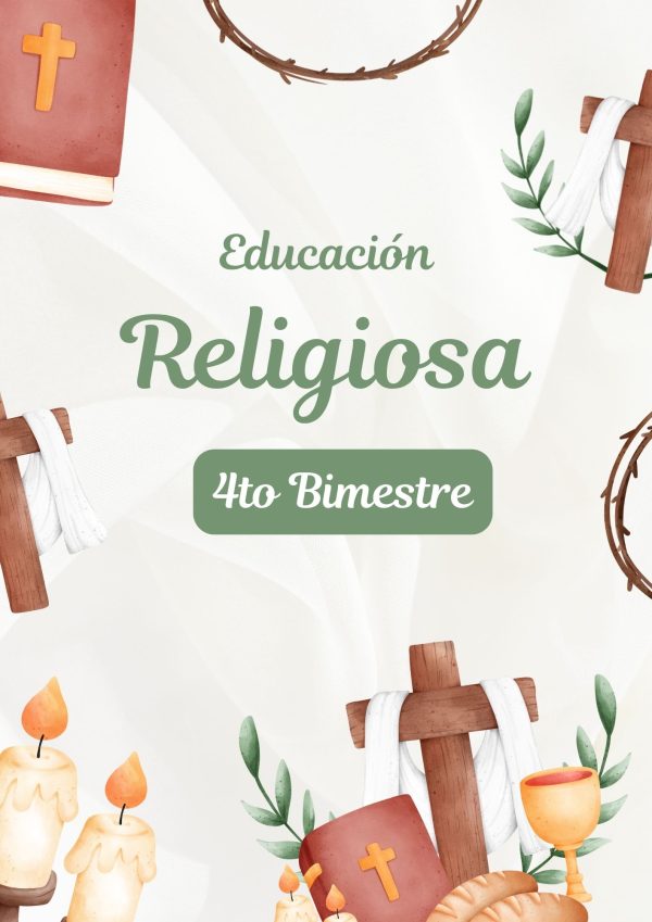 Portadas de Educación Religiosa, 4 Cuatro Bimestre