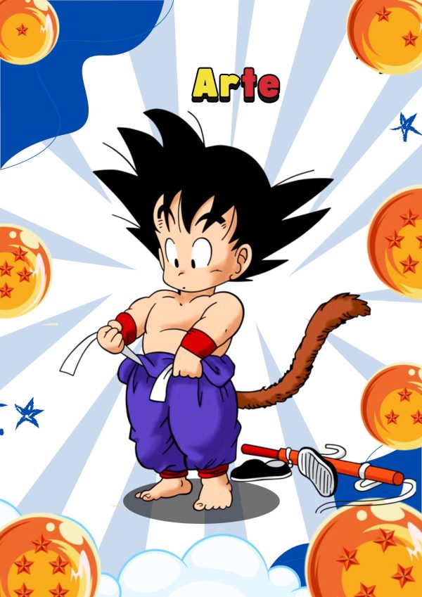 Portadas de Dragon ball de Goku