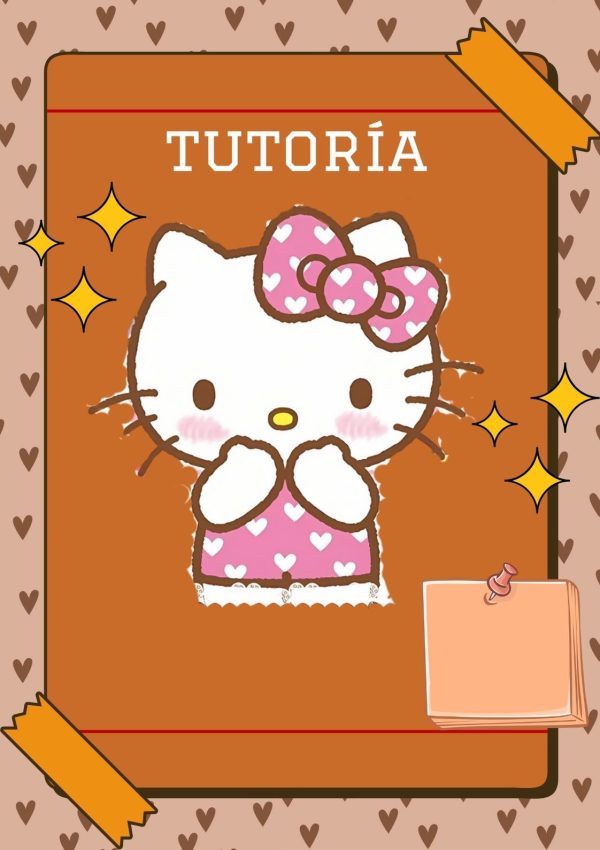 Portadas de hello kitty para cuadernos