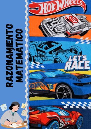 Portada de cuaderno de hot wheels para imprimir