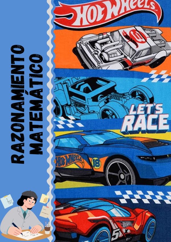 Portada de cuaderno de hot wheels para imprimir