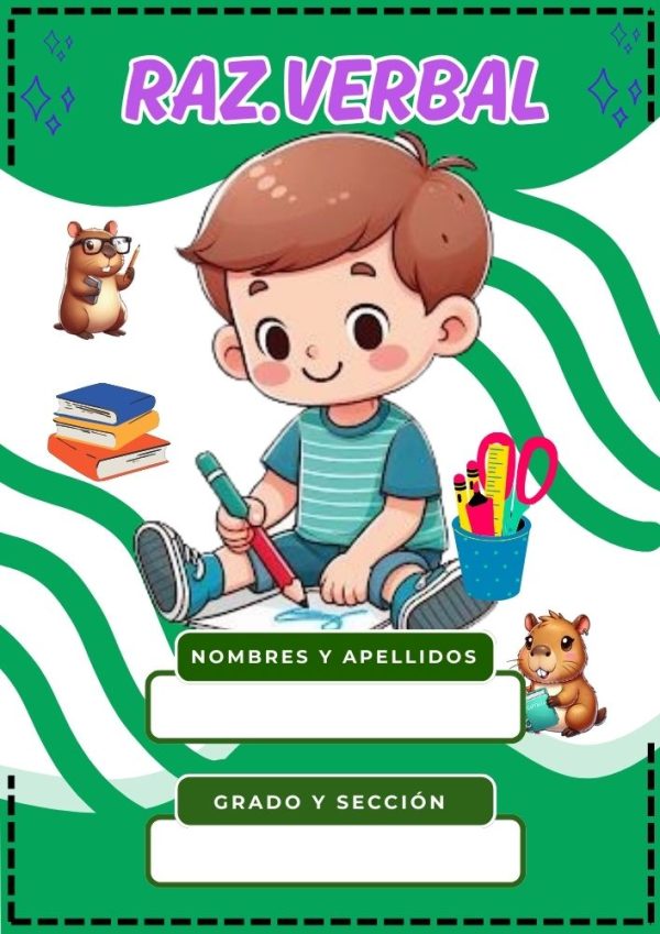 Portadas de Inicial para imprimir en A4