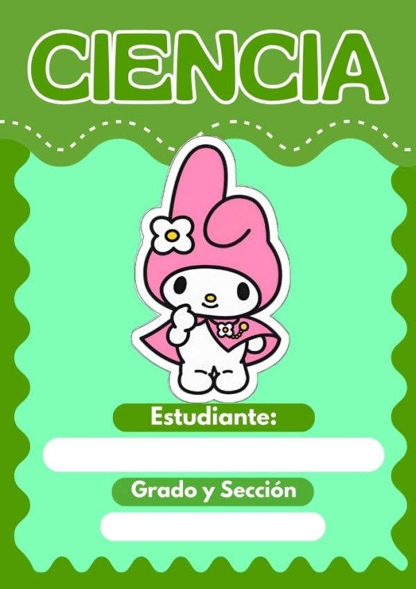 Portadas escolares de kuromi para imprimir