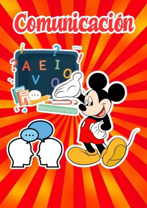Portadas de Mickey Mouse para cuadernos