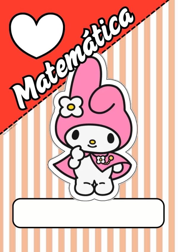 Portadas de my melody para cuadernos de primaria