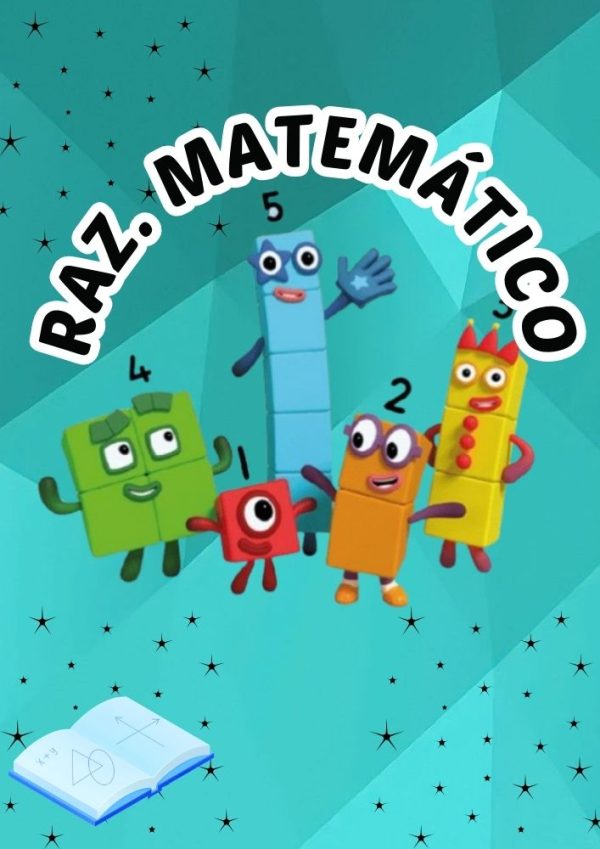 Portada de NUMBER BLOCKS para cuaderno tamaño A4