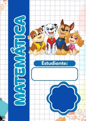 Portadas de PAW Patrol para cuadernos de primaria