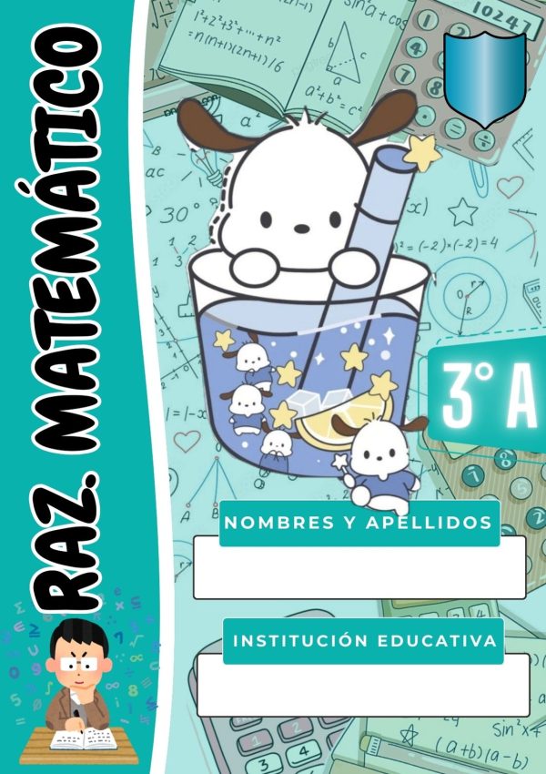 Portada de Pochacco para cuaderno tamaño A4