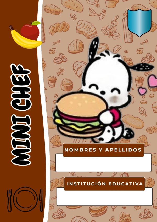 Portadas escolares de Pochacco para imprimir