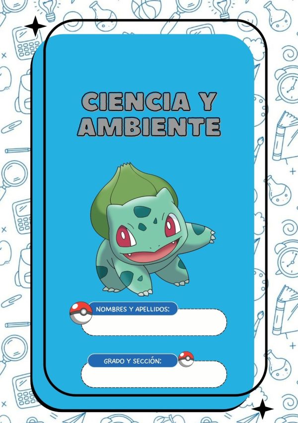 Portadas de Pokemon para cuadernos