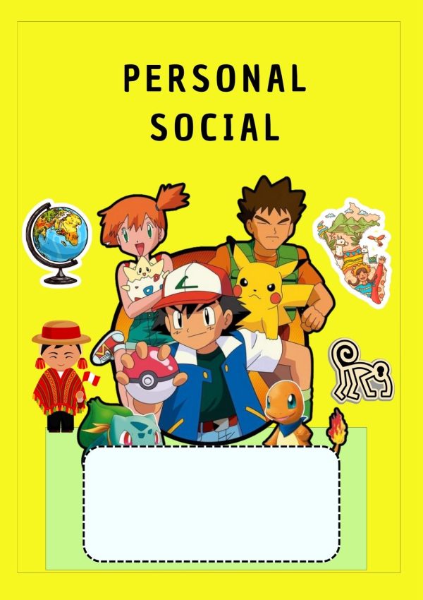 Portadas de Pokémon para cuadernos