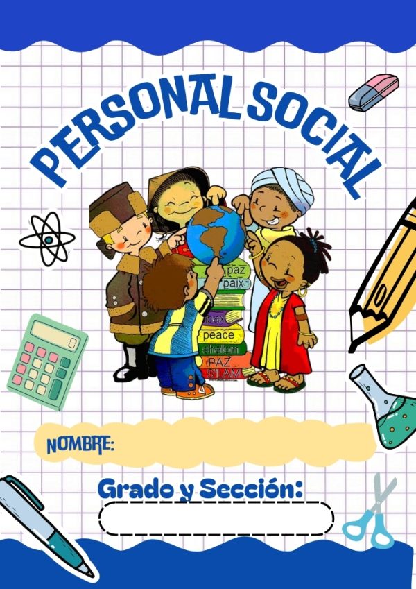 Portada de Primaria para cuaderno de primaria