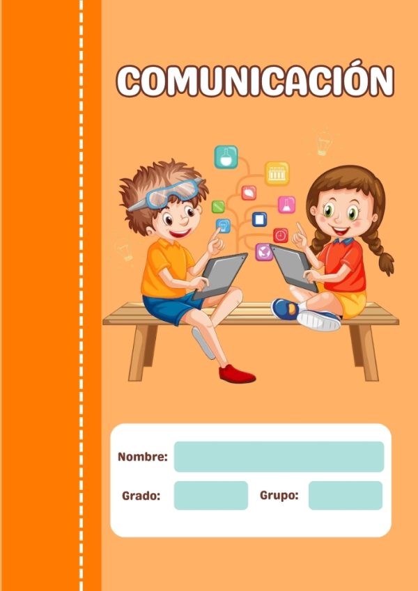 Portada de Primaria para cuaderno escolar