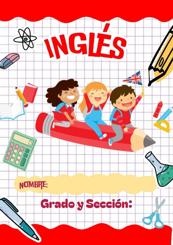 Portada de cuaderno Primaria para imprimir gratis