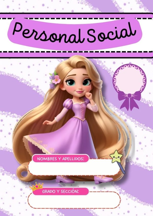 Portadas de Princesas Disney para cuadernos