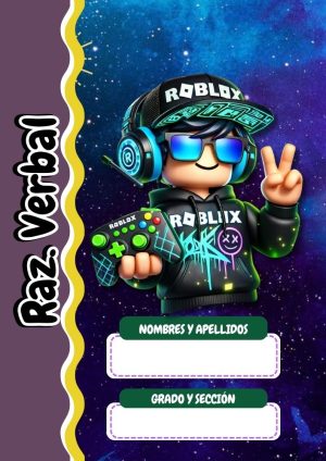 Portadas de Roblox para niño