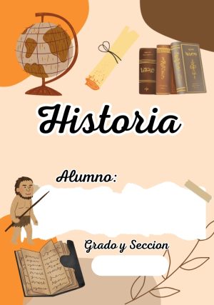 Portada de cuaderno de Secundaria lista para imprimir