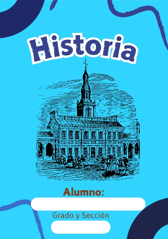 Portada de Secundaria para cuaderno de primaria