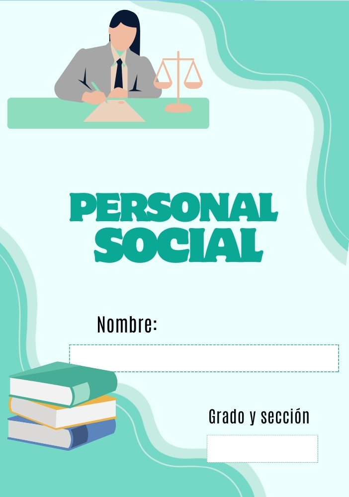 Portada de Secundaria para cuaderno escolar