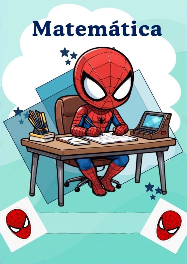 Portada de cuaderno de Spiderman para imprimir