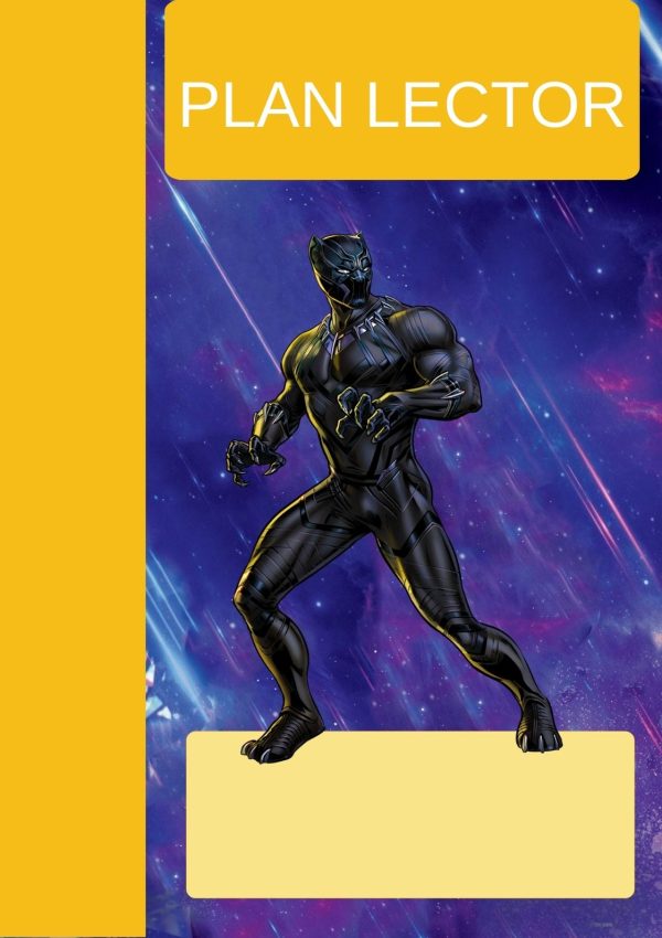 Portada escolar de Avengers para cuadernos