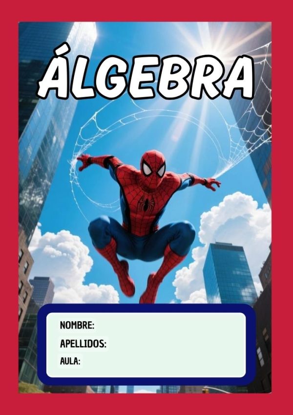 Portadas de Spiderman para cuadernos