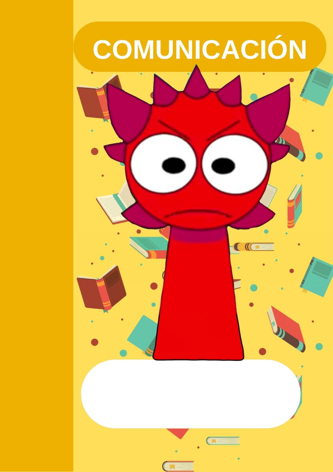 Portada de cuaderno Sprunki para imprimir gratis